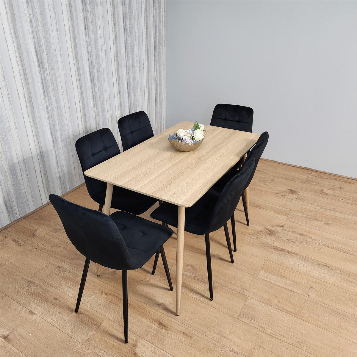 Dining Table Set with 6 Chairs Dining Room, and Kitchen table set of 6