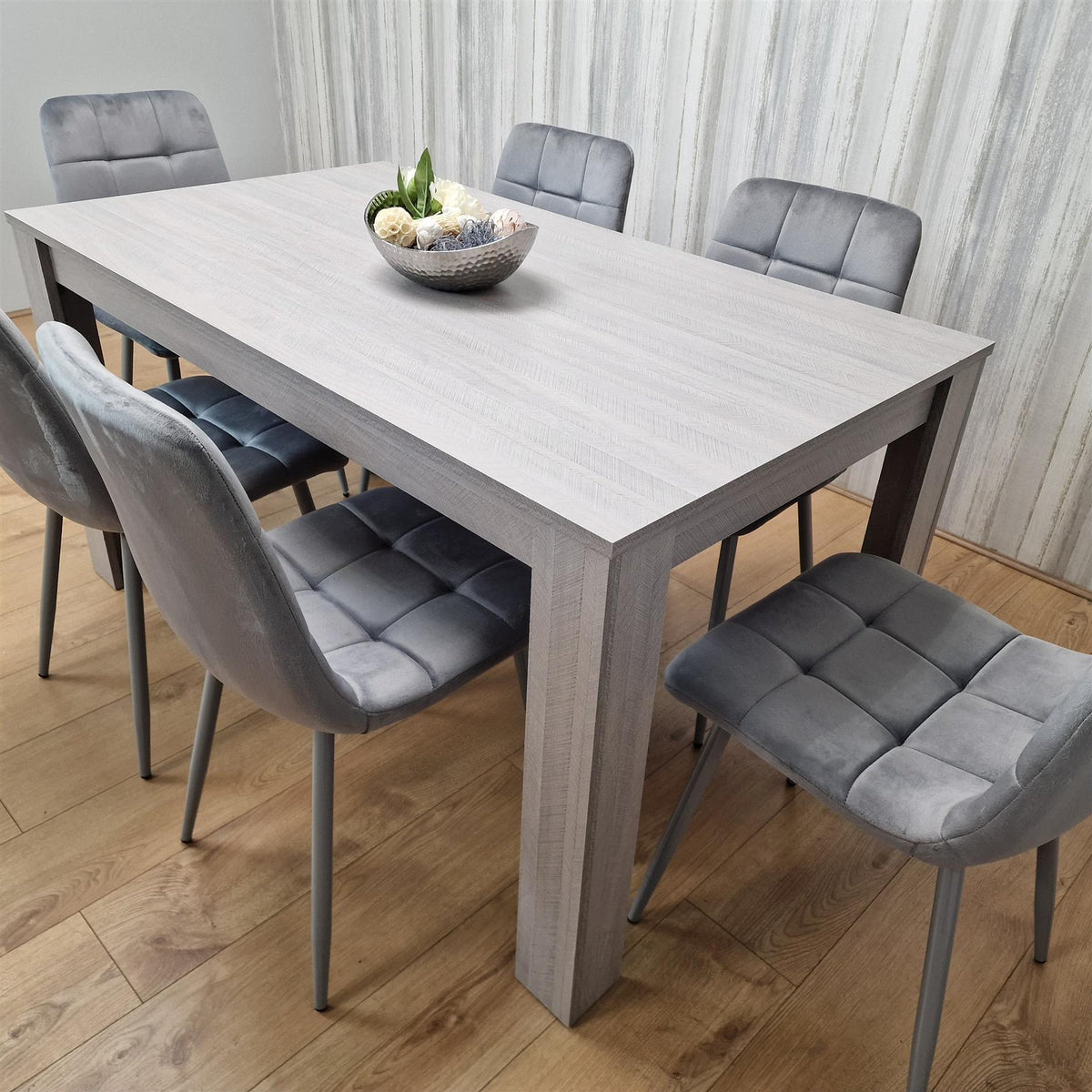 Dining Table Set with 6 Chairs Dining Room, and Kitchen table set of 6