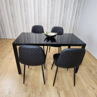 Dining Table Set with 4 Chairs Dining Room and Kitchen table set of 4