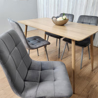 Dining Table Set with 4 Chairs Dining Room, and Kitchen table set of 4