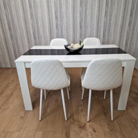 Dining Table Set with 4 Chairs Dining Room, and Kitchen table set of 4