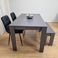 Dining Table Set with 2 Chairs Dining Room and Kitchen table set of 2, and Bench