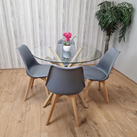 Dining Table Set with 4 Chairs Dining Room, and Kitchen table set of 4