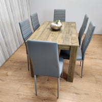 Dining Table Set with 6 Chairs Dining Room and Kitchen table set of 6