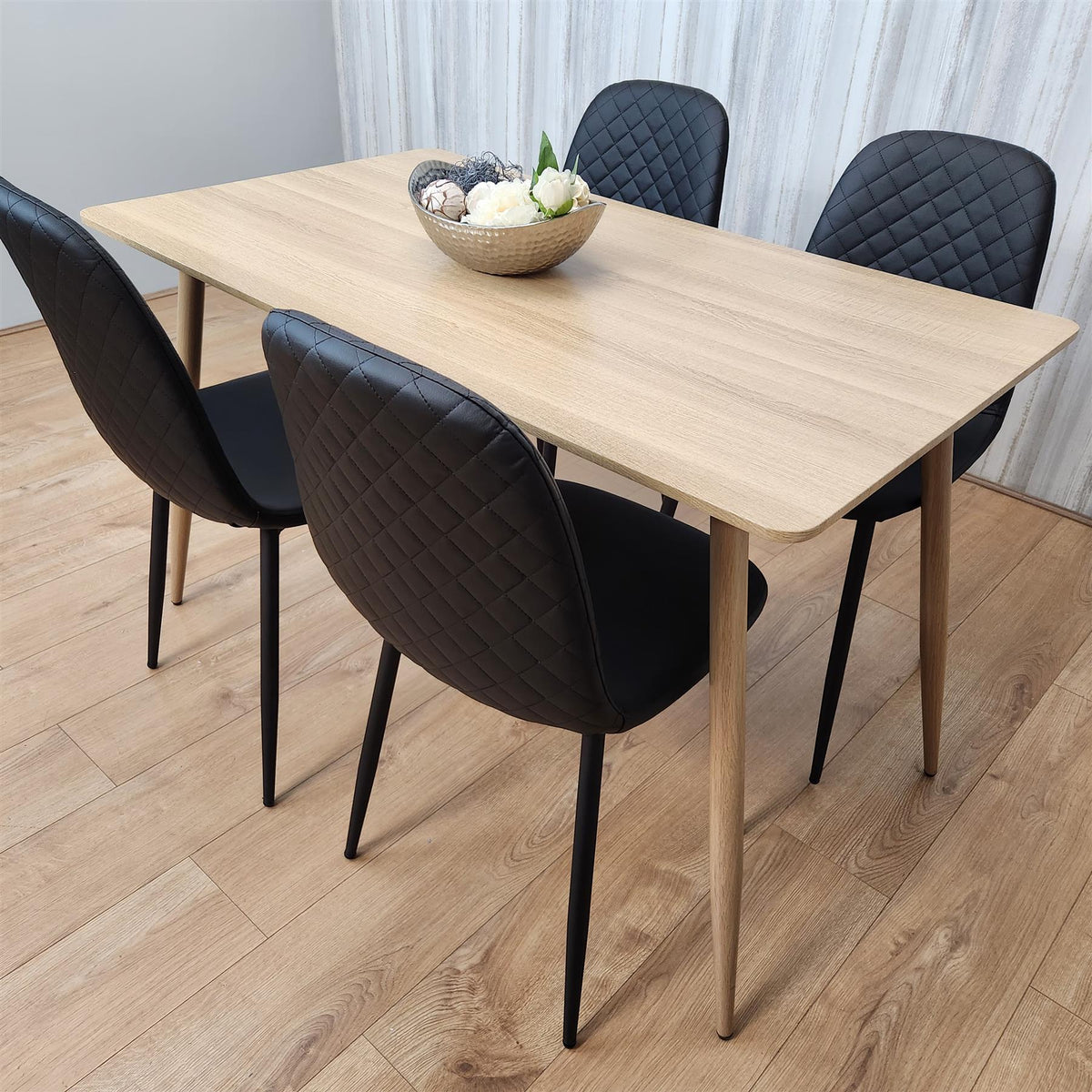 Dining Table Set with 4 Chairs Dining Room, and Kitchen table set of 4