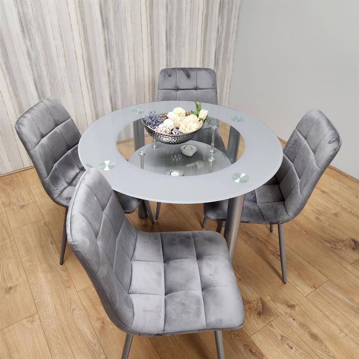 Dining Table Set with 4 Chairs Dining Room and Kitchen table set of 4