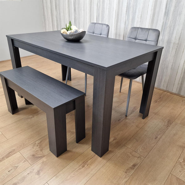 Dining Table Set with 2 Chairs Dining Room and Kitchen table set of 2,and Bench