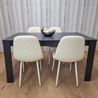 Dining Table Set with 4 Chairs Dining Room and Kitchen table set of 4