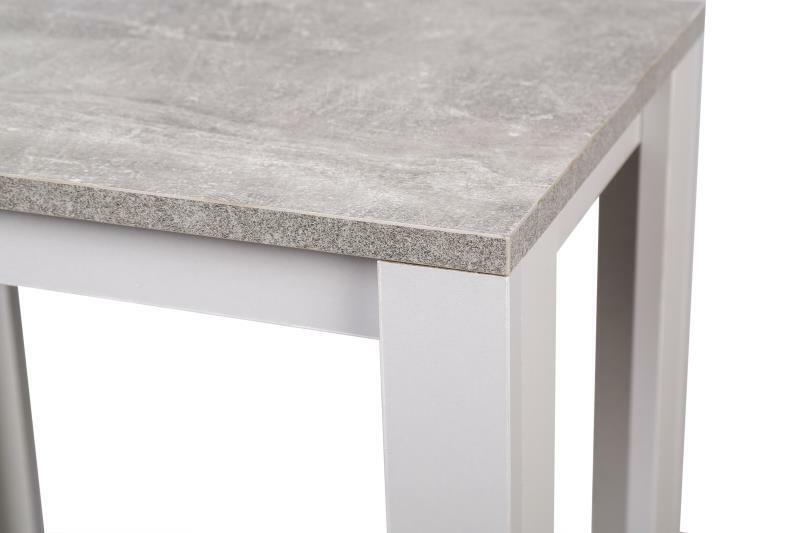 Stone Grey Effect Nest Of Tables Set Of 3