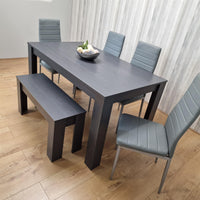 Dining Table Set with 4 Chairs and a Bench Dining Room and Kitchen table set of 4