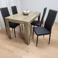 Dining Table Set with 4 Chairs Dining Room and Kitchen table set of 4