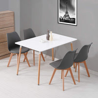 Dining Table Set with 4 Chairs Dining Room and Kitchen table set of 4