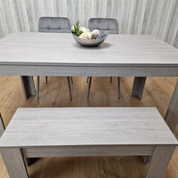 Dining Table Set with 2 Chairs Dining Room and Kitchen table set of 2,and Bench