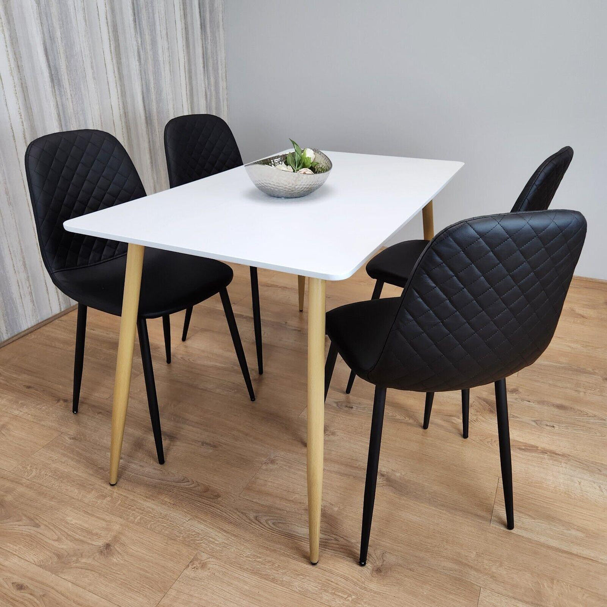 Dining Table Set with 4 Chairs Dining Room and Kitchen table set of 4