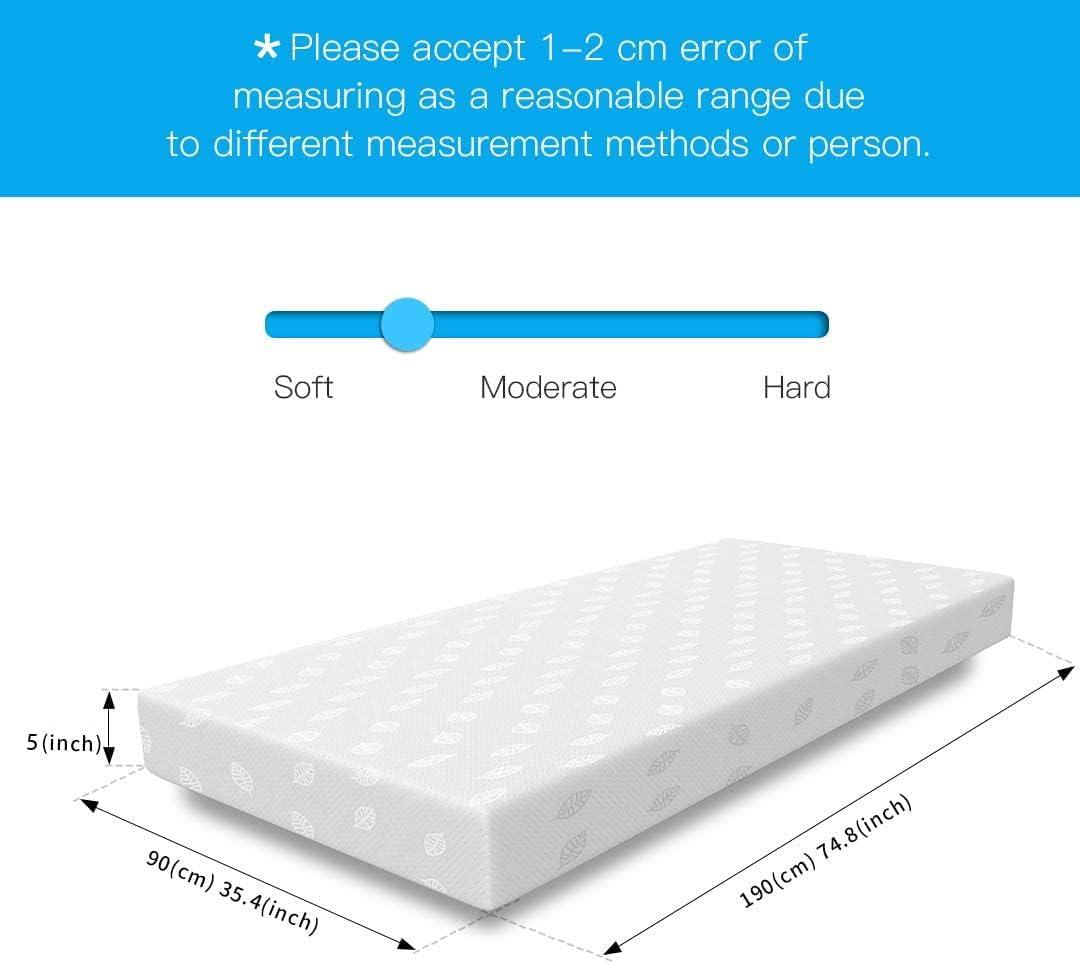 Single Bed 3FT High Quality Memory Foam Mattress