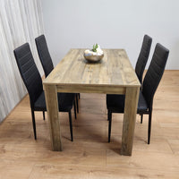 Dining Table Set with 4 Chairs Dining Room and Kitchen table set of 4