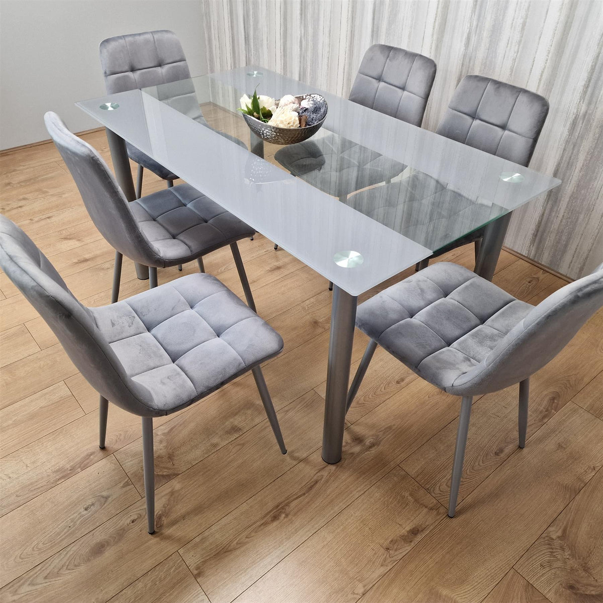 Dining Table Set with 6 Chairs Dining Room, and Kitchen table set of 6