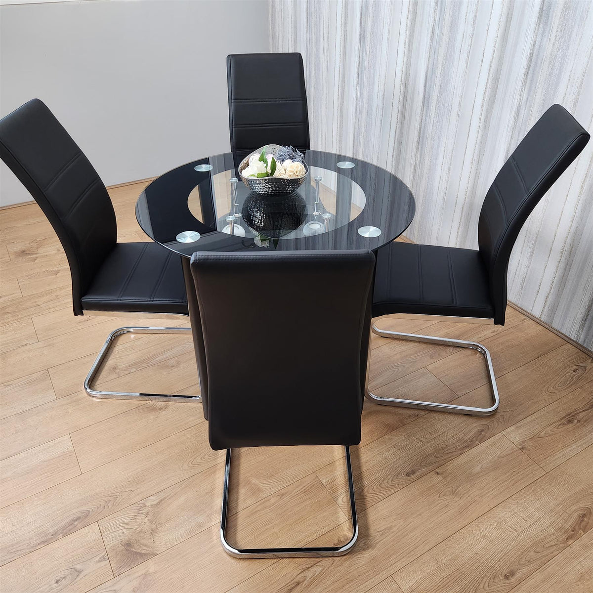 Dining Table Set with 4 Chairs Dining Room and Kitchen table set of 4