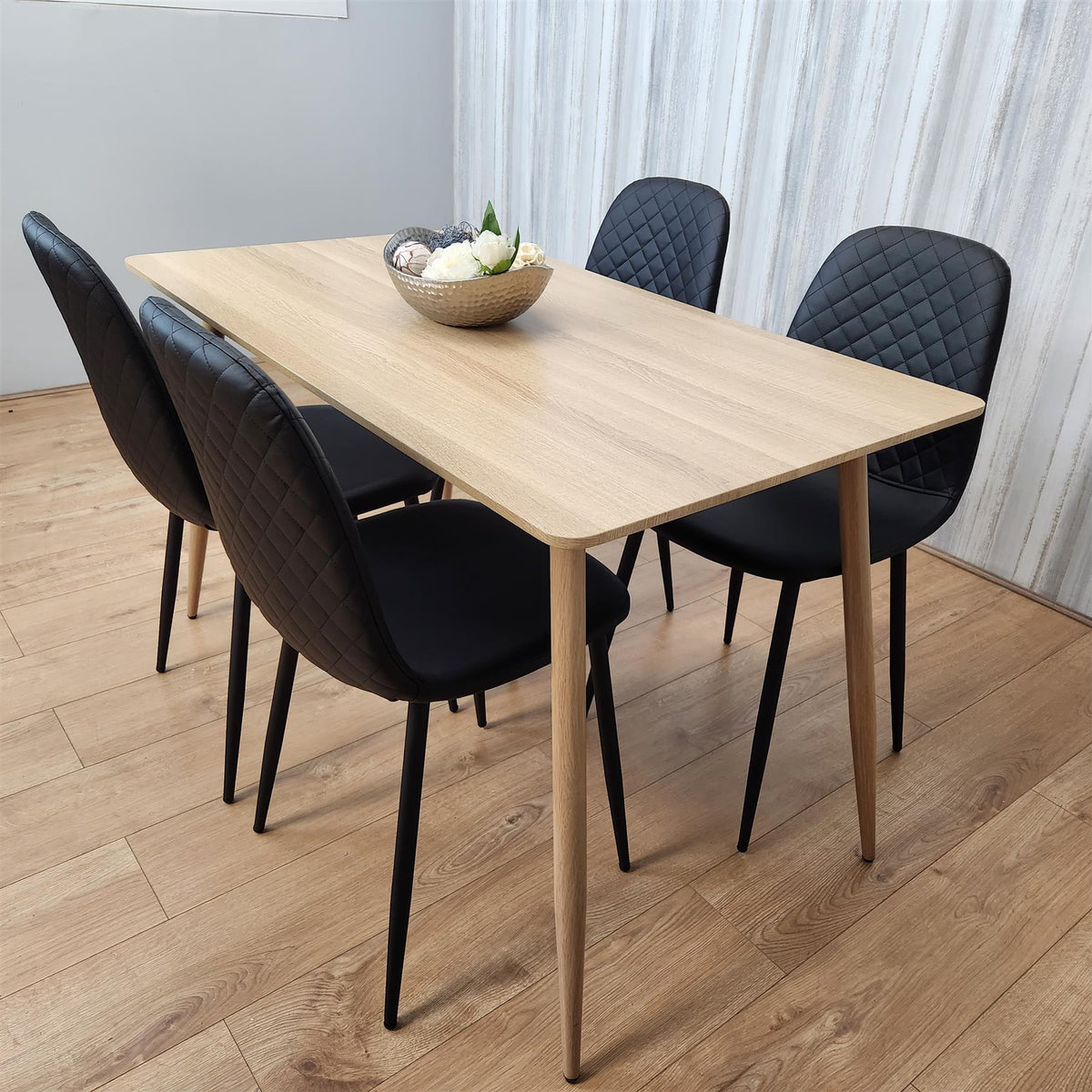 Dining Table Set with 4 Chairs Dining Room, and Kitchen table set of 4