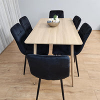 Dining Table Set with 6 Chairs Dining Room, and Kitchen table set of 6