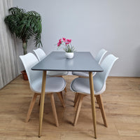 Dining Table Set with 4 Chairs Dining Room and Kitchen table set of 4