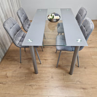 Dining Table Set with 4 Chairs Dining Room, and Kitchen table set of 4