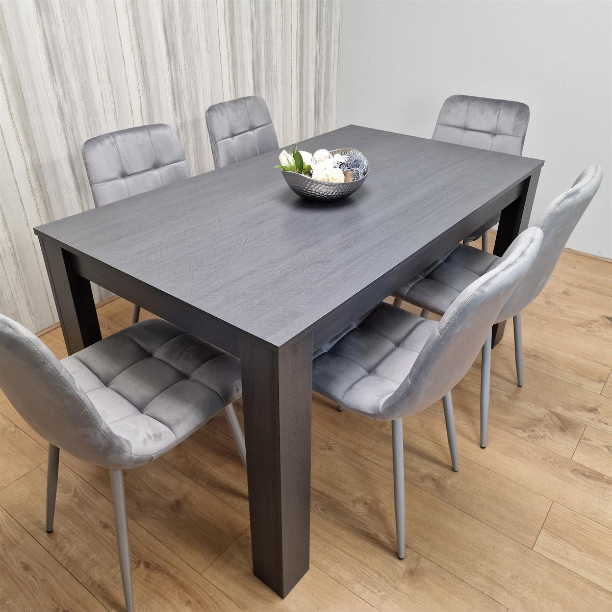 Dining Table Set with 6 Chairs Dining Room and Kitchen table set of 6