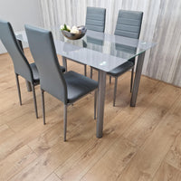 Dining Table Set with 4 Chairs Dining Room, and Kitchen table set of 4