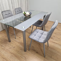 Dining Table Set with 4 Chairs Dining Room, and Kitchen table set of 4