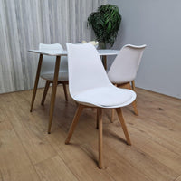 Dining Table Set with 4 Chairs Dining Room and Kitchen table set of 4