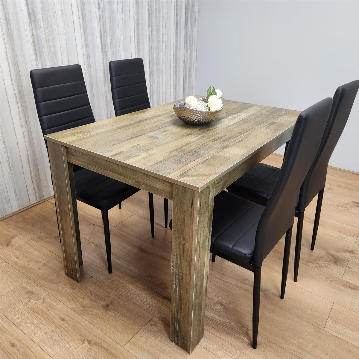 Dining Table Set with 4 Chairs Dining Room and Kitchen table set of 4