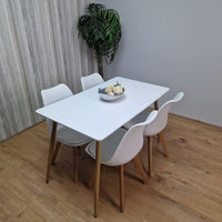 Dining Table Set with 4 Chairs Dining Room and Kitchen table set of 4