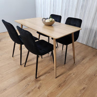 Dining Table Set with 4 Chairs Dining Room, and Kitchen table set of 4