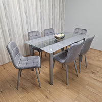 Dining Table Set with 6 Chairs Dining Room, and Kitchen table set of 6