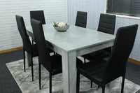 Dining Table Set with 6 Chairs Dining Room and Kitchen table set of 6