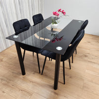 Dining Table Set with 4 Chairs Dining Room, and Kitchen table set of 4