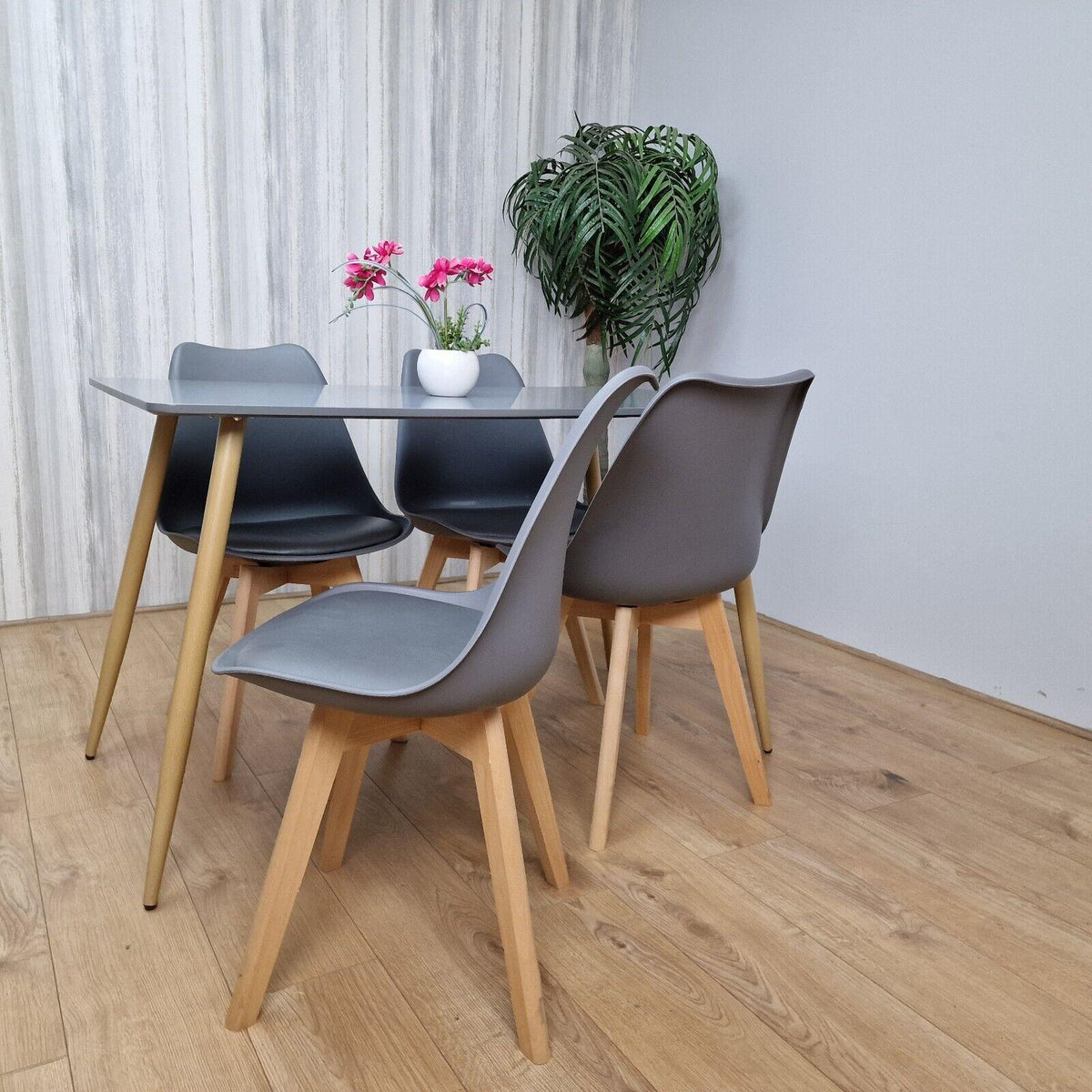 Dining Table Set with 4 Chairs Dining Room and Kitchen table set of 4