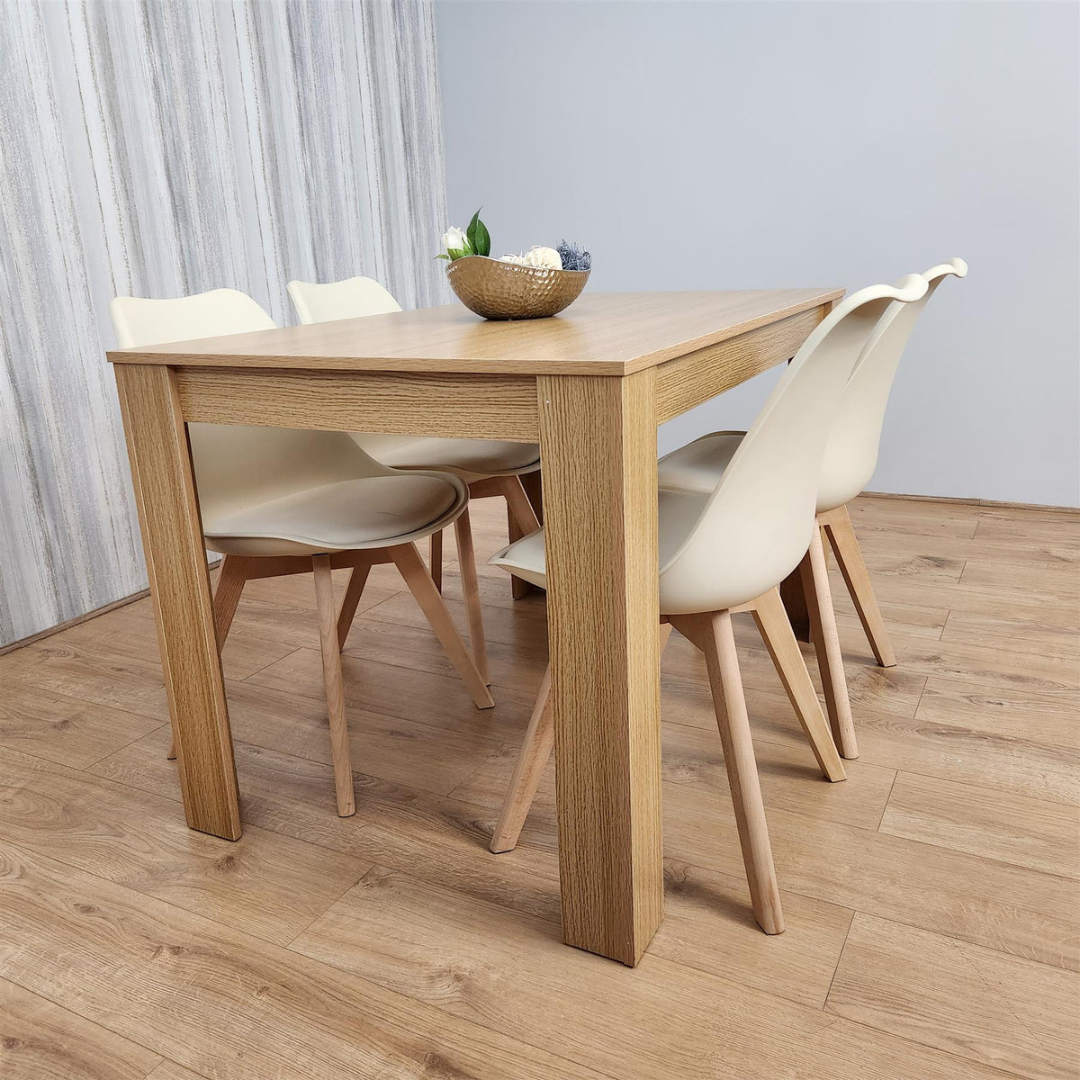 Dining Table Set with 4 Chairs Dining Room and Kitchen table set of 4