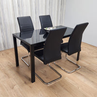 Dining Table Set with 4 Chairs Dining Room and Kitchen table set of 4