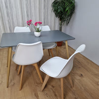 Dining Table Set with 4 Chairs Dining Room and Kitchen table set of 4