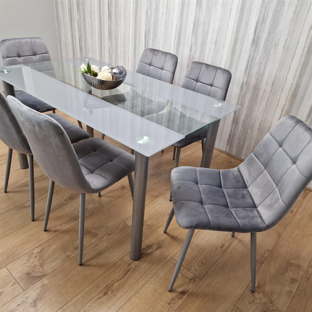 Dining Table Set with 6 Chairs Dining Room, and Kitchen table set of 6