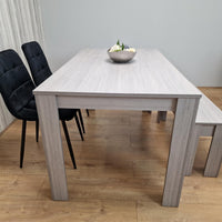 Dining Table Set with 2 Chairs Dining Room and Kitchen table set of 2, and Bench