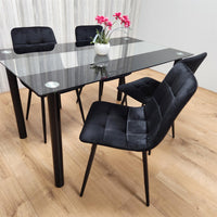 Dining Table Set with 4 Chairs Dining Room, and Kitchen table set of 4