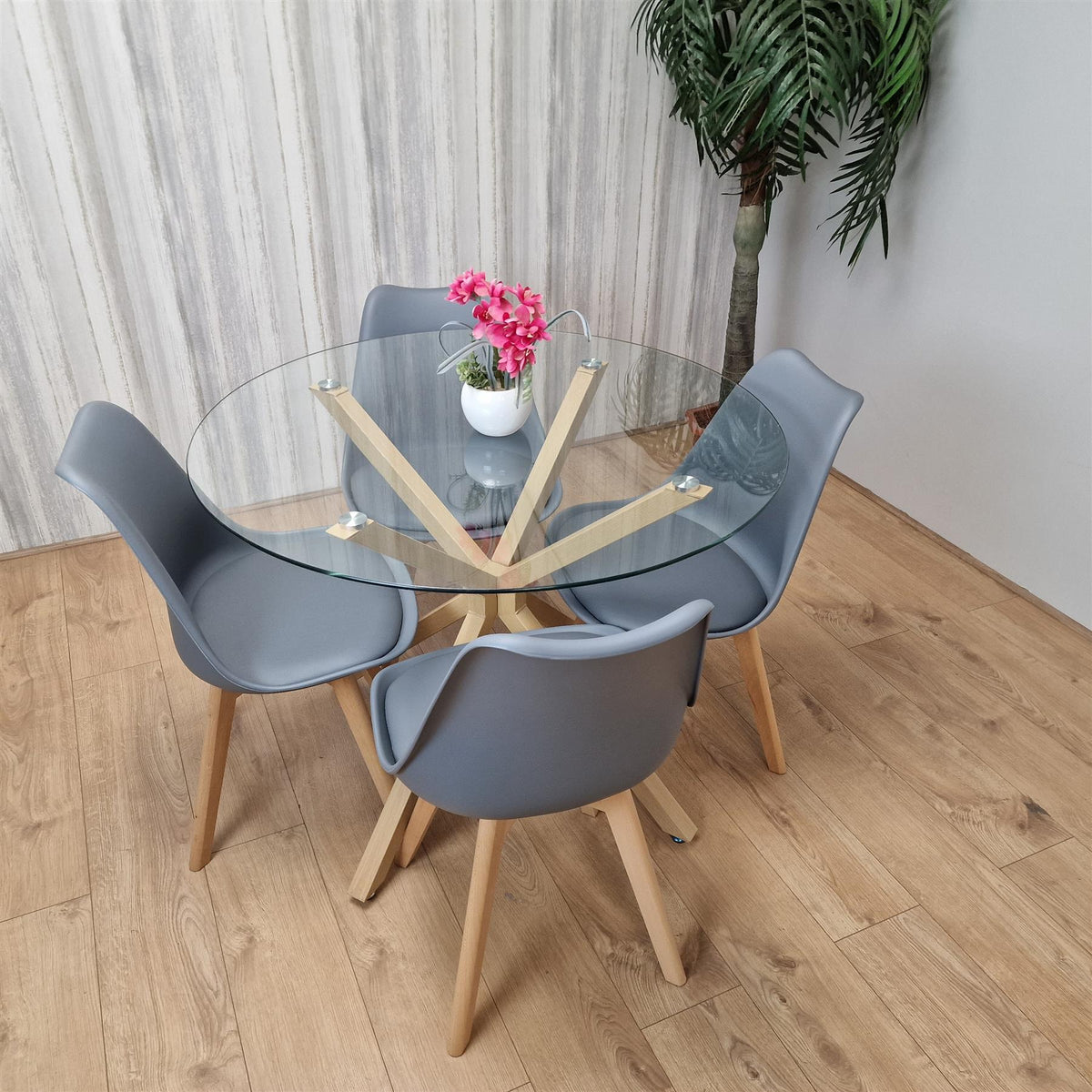 Dining Table Set with 4 Chairs Dining Room, and Kitchen table set of 4