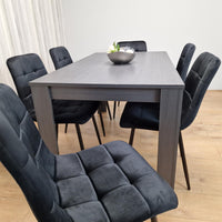 Dining Table Set with 6 Chairs Dining Room and Kitchen table set of 6