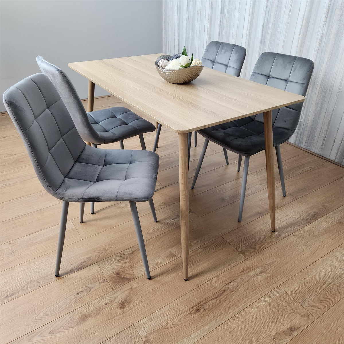 Dining Table Set with 4 Chairs Dining Room, and Kitchen table set of 4