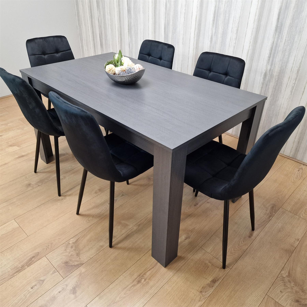 Dining Table Set with 6 Chairs Dining Room and Kitchen table set of 6