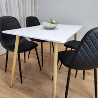 Dining Table Set with 4 Chairs Dining Room and Kitchen table set of 4