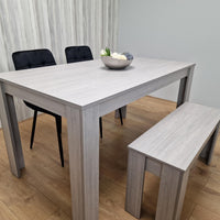 Dining Table Set with 2 Chairs Dining Room and Kitchen table set of 2, and Bench