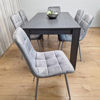 Dining Table Set with 6 Chairs Dining Room and Kitchen table set of 6